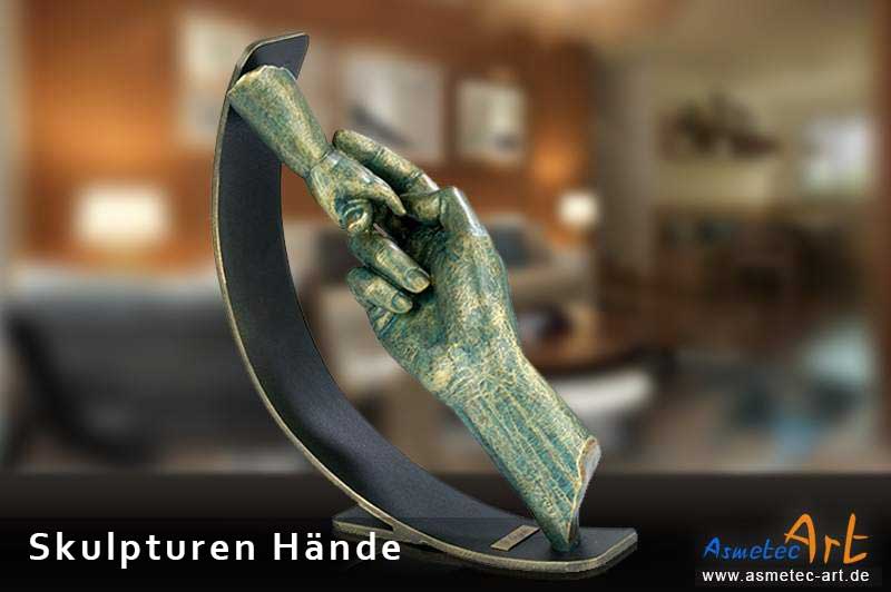 Skulpturen Hände